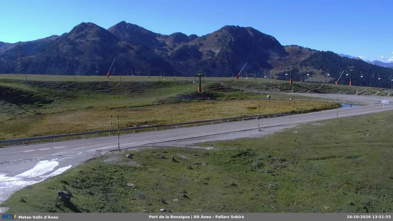 Imatge de la webcam de Port de la Bonaigua
